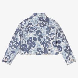 كالفين كلاين Jeans-Girls Floral Denim Jacket | Childrensalon Outlet