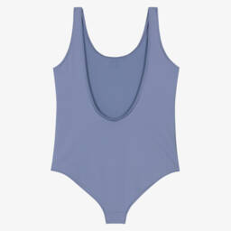 Calvin Klein-Girls Lilac Emblem One-Piece Swimsuit | Childrensalon Outlet