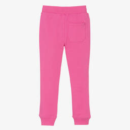 Calvin Klein-Girls Pink Cotton Joggers | Childrensalon Outlet