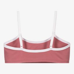 كالفين كلاين-توب براليت قطن جيرسي لون زهري للبنات | Childrensalon Outlet