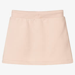 Calvin Klein Jeans-Girls Pink Logo Cotton Skirt | Childrensalon Outlet