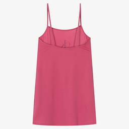 Calvin Klein-Girls Pink Logo Nightdress | Childrensalon Outlet