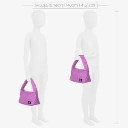 Calvin Klein Джинсы-Фиолетовая сумка с простежкой (25см) | Childrensalon Outlet