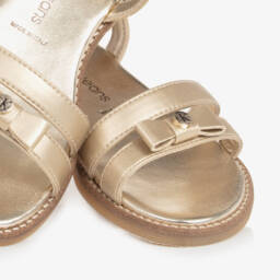 Calvin Klein-Girls Shimmer Bow Strap Sandals | Childrensalon Outlet