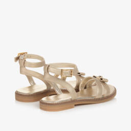 Calvin Klein-Girls Shimmer Bow Strap Sandals | Childrensalon Outlet