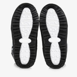 Calvin Klein Jeans-Girls Silver Logo Snow Boots | Childrensalon Outlet