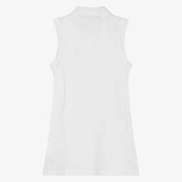 Calvin Klein-Girls Sporty White Polo Dress | Childrensalon Outlet