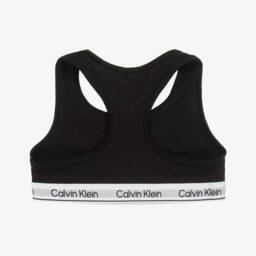 Calvin Klein-طقم توأم للبنات من القطن الأسود | Childrensalon Outlet