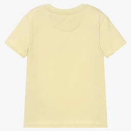 Calvin Klein Jeans-Green Cotton Logo T-Shirt | Childrensalon Outlet