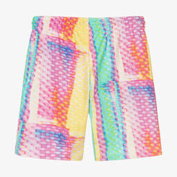 Calvin Klein-Multicolour Cotton Jersey Shorts | Childrensalon Outlet