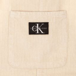 Calvin Klein Джинсы-Бежевое вельветовое платье для подростков | Childrensalon Outlet