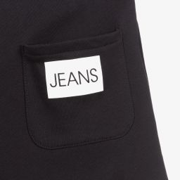 Calvin Klein Джинсы-Черная худи с шортами для подростков | Childrensalon Outlet