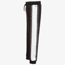 Calvin Klein Jeans-Teen Black & White Joggers | Childrensalon Outlet