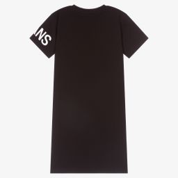 Calvin Klein Jeans-Teen Black & White Logo Dress | Childrensalon Outlet