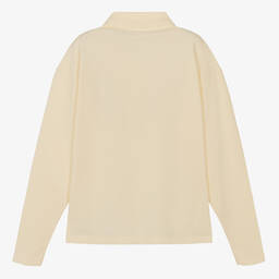 Calvin Klein-Бежевая рубашка поло из хлопка | Childrensalon Outlet