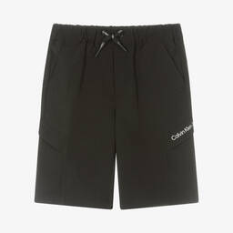 Calvin Klein Джинсы-Черные шорты для подростков | Childrensalon Outlet