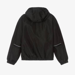 كالفين كلاين-جاكيت واقي من الرياح لون أسود للمراهقين | Childrensalon Outlet