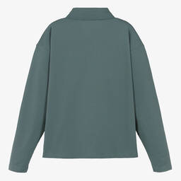 كالفين كلاين-توب بولو تينز ولادي قطن بيكيه لون أزرق | Childrensalon Outlet