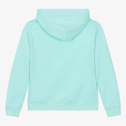 Calvin Klein-Teen Boys Blue Logo Hoodie | Childrensalon Outlet