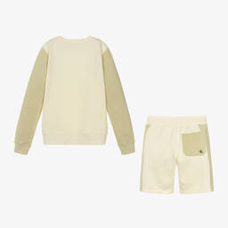 Calvin Klein-Teen Boys Colourblock Cotton Shorts Set | Childrensalon Outlet