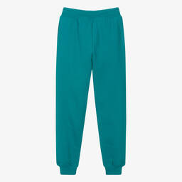 Calvin Klein-Teen Boys Green Cotton Joggers | Childrensalon Outlet