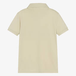 Calvin Klein-Teen Boys Green Cotton Polo Shirt | Childrensalon Outlet