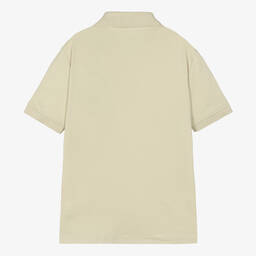 Calvin Klein-Teen Boys Green Cotton Polo Shirt | Childrensalon Outlet