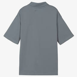 Calvin Klein Джинсы-Серая рубашка поло из хлопка пике | Childrensalon Outlet