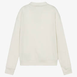 Calvin Klein-Кремовая рубашка поло из хлопка с монограммой | Childrensalon Outlet