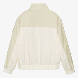 Calvin Klein-Teen Boys Ivory Windbreaker Jacket | Childrensalon Outlet