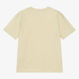 Calvin Klein-Teen Boys Pale Green Cotton T-Shirt | Childrensalon Outlet