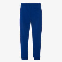 Calvin Klein Jeans-Teen Boys Royal Blue Cotton Joggers | Childrensalon Outlet