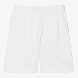 Calvin Klein-Teen Boys White Cotton Jersey Shorts | Childrensalon Outlet
