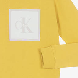 Calvin Klein Джинсы-Желтый свитшот для подростков | Childrensalon Outlet