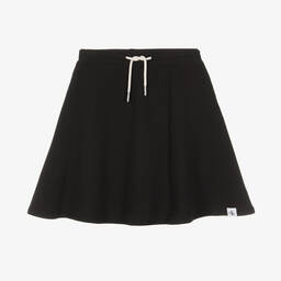 Calvin Klein Jeans-Teen Girls Black A-Line Jersey Skirt | Childrensalon Outlet