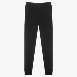 Calvin Klein Jeans-Teen Girls Black Cotton Joggers | Childrensalon Outlet