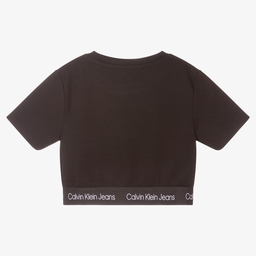 Calvin Klein Джинсы-Черная укороченная футболка | Childrensalon Outlet