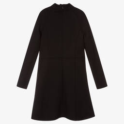 Calvin Klein Jeans-Teen Girls Black Jersey Dress | Childrensalon Outlet