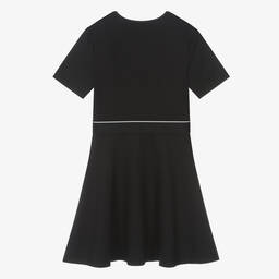 Calvin Klein-Teen Girls Black Milano Jersey Dress | Childrensalon Outlet