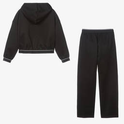 Calvin Klein-Черный спортивный костюм с блестками | Childrensalon Outlet