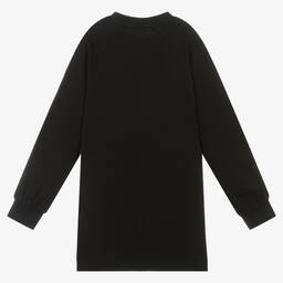 Calvin Klein Jeans-Teen Girls Black Sweatshirt Dress | Childrensalon Outlet