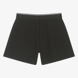 Calvin Klein-Teen Girls Black Viscose Shorts | Childrensalon Outlet