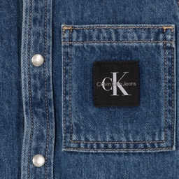 Calvin Klein Jeans-Teen Girls Blue Denim Dress | Childrensalon Outlet