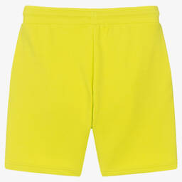 Calvin Klein Jeans-Teen Girls Green Logo Shorts | Childrensalon Outlet