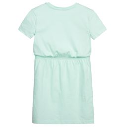 Calvin Klein Jeans-Teen Girls Green T-Shirt Dress | Childrensalon Outlet