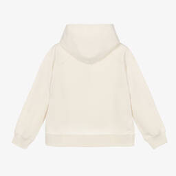 Calvin Klein Джинсы-Кремовая хлопковая худи | Childrensalon Outlet