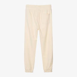 كالفين كلاين-جوغرز للمراهقات قطن جيرسي مطرز لون عاجي | Childrensalon Outlet