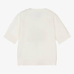 Calvin Klein Jeans-Teen Girls Ivory Knit Sweater | Childrensalon Outlet