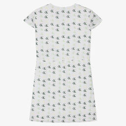 Calvin Klein Джинсы-Teen Girls Ivory Logo Dress | Childrensalon Outlet