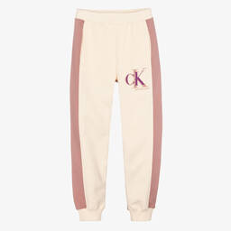 Calvin Klein Джинсы-Кремово-розовые джоггеры | Childrensalon Outlet